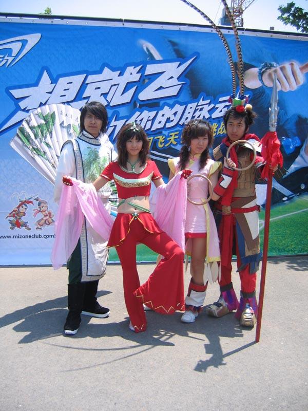 沈阳上演梦幻cosplay_ 《梦幻西游》